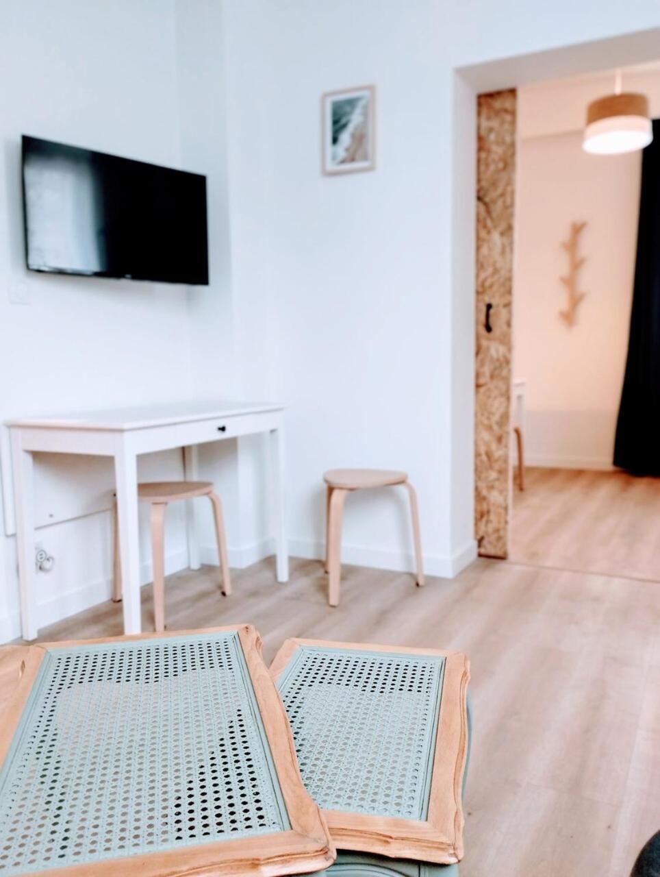 Plage & Confort 3 Pieces Parking Clim Et Wifi Antibes Buitenkant foto